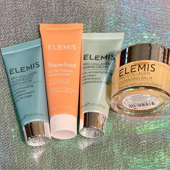 Skincare Elemis Pro collagen Set 5 pc Cosmetic Bag New - Picture 4 of 8